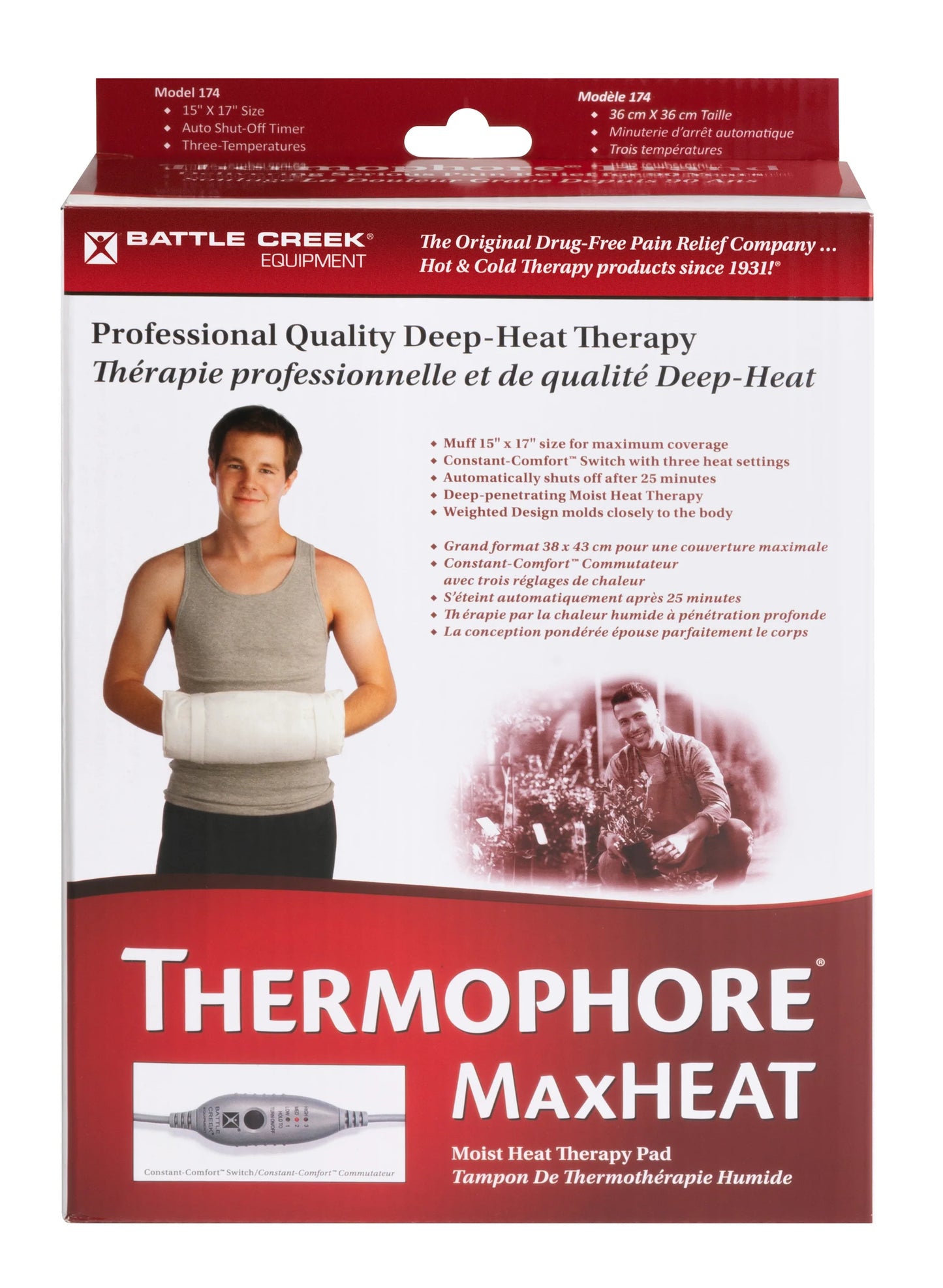 Thermophore MaxHeat Moist Heating Pad Canada